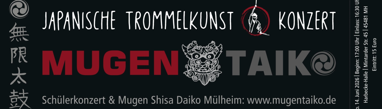Eintrittskarte Mugen Taiko 26.indd