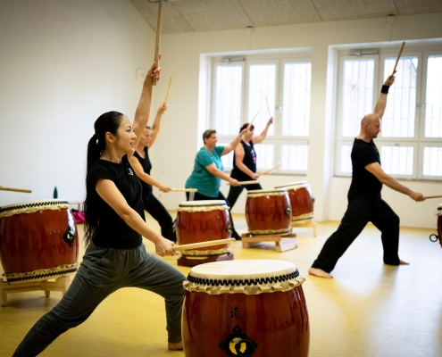 Taiko, Wadaiko, Mülheim Ruhr, japanisches Trommeln, Workshop