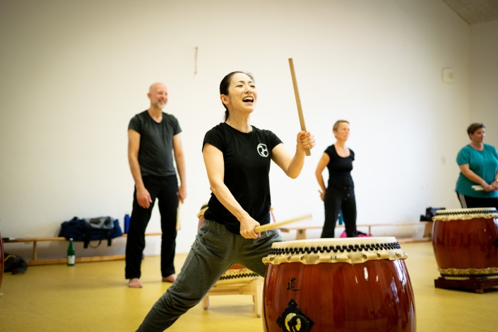 Taiko, Wadaiko, Mülheim Ruhr, japanisches Trommeln, Workshop