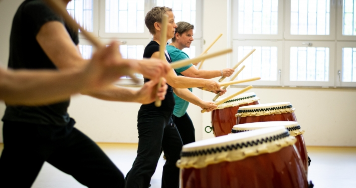 Taiko, Wadaiko, Mülheim Ruhr, japanisches Trommeln, Workshop