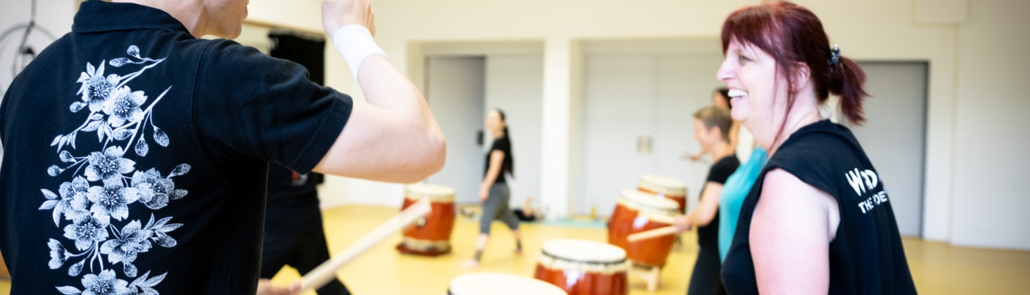 Taiko, Wadaiko, Mülheim Ruhr, japanisches Trommeln, Workshop